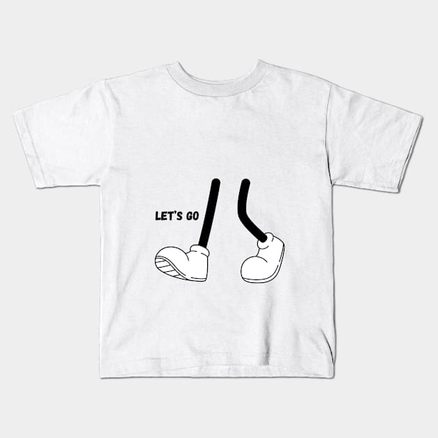 Let's go Kids T-Shirt by JunniePL